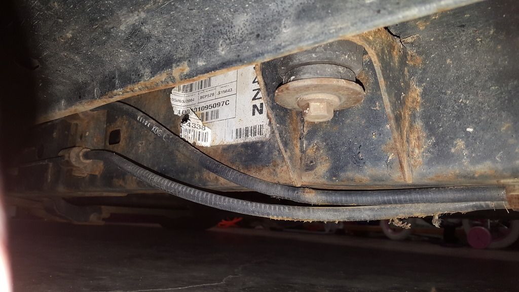 Brake lines hanging Chevrolet Colorado & GMC Canyon Forum